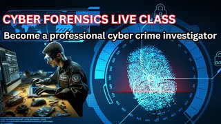 Cyber Forensics Investigation Live Class  Cyber Crime Investigation Class By Cyber Octopus [upl. by Ahoufe965]