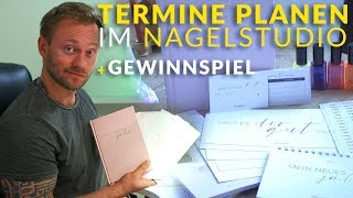 Termine planen im Nagelstudio  Terminplaner von Lyni  Gewinnspiel [upl. by Assenar]