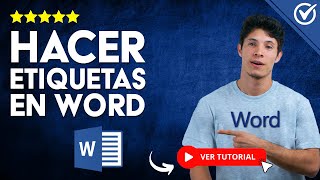 ¿Cómo HACER ETIQUETAS en Word  🔖 Descubre cómo Identificar tus Objetos Importantes 🔖 [upl. by Rachelle]