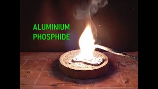 Preparation of Aluminium phosphide [upl. by Tnilk]