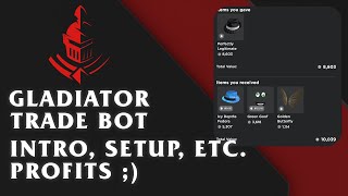 Gladiator Automated Trade Bot for Roblox Overview Introduction Config etc  Trading Made Simple [upl. by Folsom234]