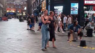 Johnny B Goode  Cover by street performer in London England [upl. by Macdonell]