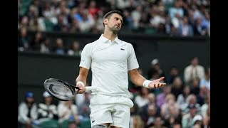 Novak Djokovic accuses fans of disrespect  Novak Djokovic  Wimbledon 2024 [upl. by Hughett634]