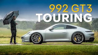 NEW Porsche 911 GT3 Touring Review Less Is More Fun  4K [upl. by Ecaidnac183]