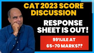 CAT Score Discussions  Response Sheet [upl. by Limbert771]