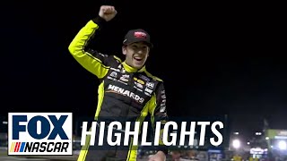 FINAL LAPS Ryan Blaney wins the 2022 AllStar Race  NASCAR ON FOX HIGHLIGHTS [upl. by Akedijn]