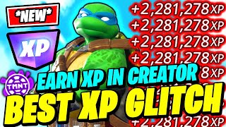 UPDATED How to EASILY Earn XP in Creator Made Islands BEST XP GLITCH in Fortnite TMNT Chapter 5 [upl. by Jary]