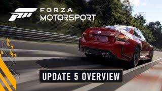 Forza Motorsport  Update 5 Overview [upl. by Bresee]