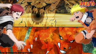 Naruto vs Gaara AMV Courtesy Call Thousand Foot Krutch [upl. by Bobette]