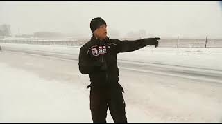 Philadelphia reporter hit by snow from plow on live TV [upl. by Revorg220]