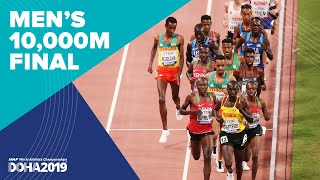 Mens 10000m Final  World Athletics Championships Doha 2019 [upl. by Buehrer]