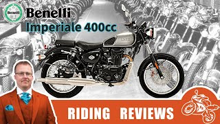 Exploring the Benelli Imperiale 400ccc Performance Comfort and Style [upl. by Madelaine]