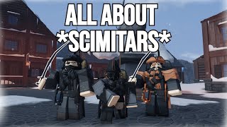 ALL ABOUT SCIMITARS NEW  Roblox Northwind [upl. by Mccullough]