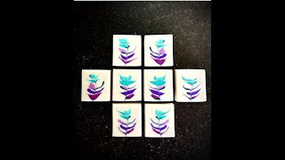 Feather swirl soap cutting 🤗 [upl. by Nalyd]