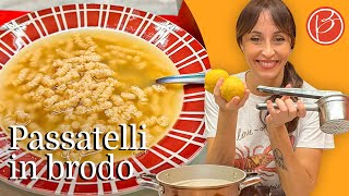 Passatelli in brodo fatti in casa  Benedetta Parodi Official [upl. by Deedee663]