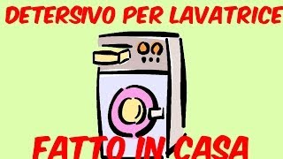 Detersivo per lavatrice fatto in casa [upl. by Inattirb989]