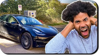 Mein Tesla macht 💥KRANKE💥 GERÄUSCHE Im Ausland [upl. by Colette273]