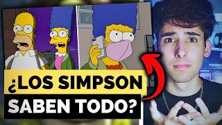 ¡SIMPSONS PREDICCIONES que se HICIERON REALIDAD [upl. by Adiaj382]