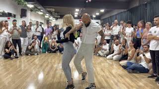 Albir Rojas amp Asia Voronova at Dubai Kizomba Fusion 3rd edition [upl. by Yleoj]