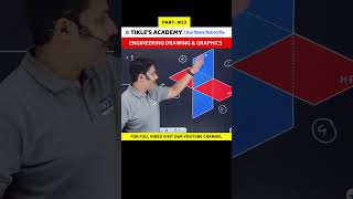 BASIC OF ENGINEERING DRAWING amp ENGINEERING GRAPHICS PART 23 shorts tiklesacademy engineering [upl. by Ariuqahs]