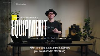 For DJ Beginners  Lesson 1 Equipment [upl. by Yednarb138]