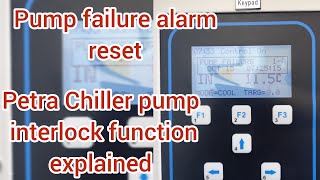 How To Reset Chiller Alarm  Petra Chiller Lockout Alarm reset [upl. by Tidwell]