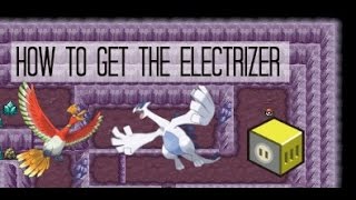 Pokémon HGSS  How to get the Electirizer HD [upl. by Notned85]