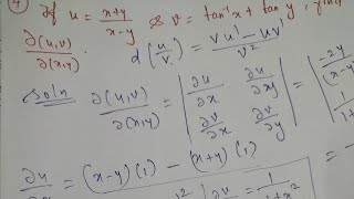 Jacobian Matrix part 4 in Engineering mathematics 1 tamil [upl. by Aiam]