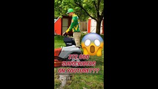 272K subscribers on Youtube by mowing lawn  Fills Lawn Care North Idaho [upl. by Nydia]