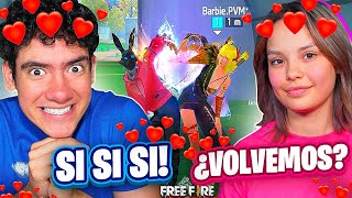 VOLVÍ a JUGAR FREE FIRE CON MI EX NOVIA BARBIE   TheDonato [upl. by Aynik]