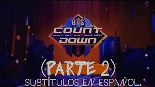 SUB ESP BTS COUNTDOWN ON MNET 171012 Parte 2 [upl. by Edrock]