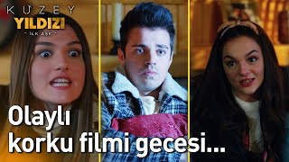 Korku Filmi Gecesi Kötü Bitti😲😳  Kuzey Yıldızı İlk Aşk [upl. by Ithsav]