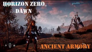 ANCIENT ARMORY Shield Weaver Armour  Invincibility  Side Mission  Ep44  Horizon Zero Dawn [upl. by Tsiuqram]