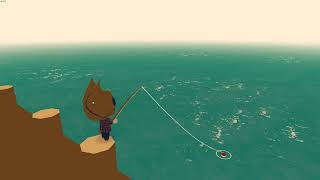 Enjoy the calmness of fishing in Webfishing [upl. by Damahom]