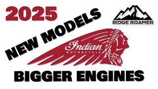 2025 Indian Motorcycle Model Lineup and Changes [upl. by Sidoma]