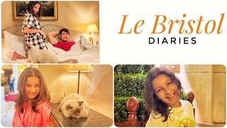 Le Bristol Diaries  Sitara Ghattamaneni At Le Bristol Paris  Oetker Collection  Heavens Portfolio [upl. by Eelyab]