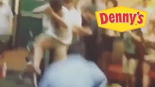 Epic Mosh Pit Inside Of A Dennys  Rock Feed [upl. by Olemrac749]