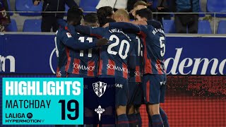 Resumen de SD Huesca vs Racing Club Ferrol 10 [upl. by Reave695]