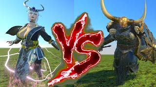 Miao Ying VS Archaon the Everchosen Total War Warhammer 3 [upl. by Dwyer]