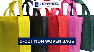 D Cut Non Woven Bag  Bags Manufacturer amp Wholesaler In India  Lichybees Exim [upl. by Aisereht327]