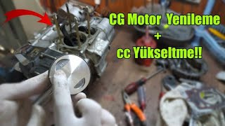 CG MOTOR YENİLEME  CC YÜKSELTME [upl. by Fritzsche]