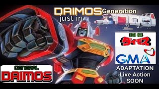 DAIMOS Generation  Live Action Adaptation Soon  on GMA cast reveal [upl. by Arbas]