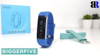 BIGGERFIVE Fitness Tracker Watch Unboxing  Set Up [upl. by Annoik]