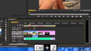 Adobe Premiere Pro CS6  Basic Editing Introduction Tutorial 2 [upl. by Aratal]