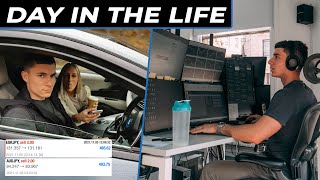 DAY IN THE LIFE of a Forex Trader  2021 [upl. by Ennayd]