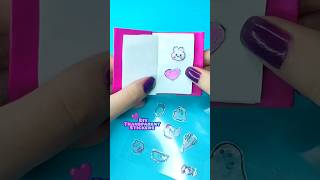 How to make your own stickers  diy transparent stickers  fati craft world [upl. by Plotkin]