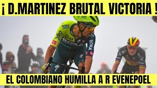 Daniel Felipe Martinez BRUTAL VICTORIA SOBRE REMCO EVENEPOEL VOLTA AO ALGARVE 2024 [upl. by Erica676]