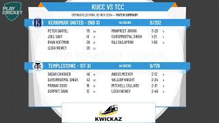 Kerrimuir United  2nd XI v Templestowe  1st XI [upl. by Erehs78]