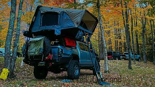 OVS bushveld 2 annex interior  Roof Top Tent [upl. by Ellenohs]