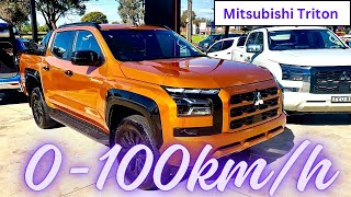 2024 Mitsubishi Triton 0100Kmh [upl. by Ettenil]